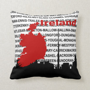 Graphic Ireland Pillow Kussen