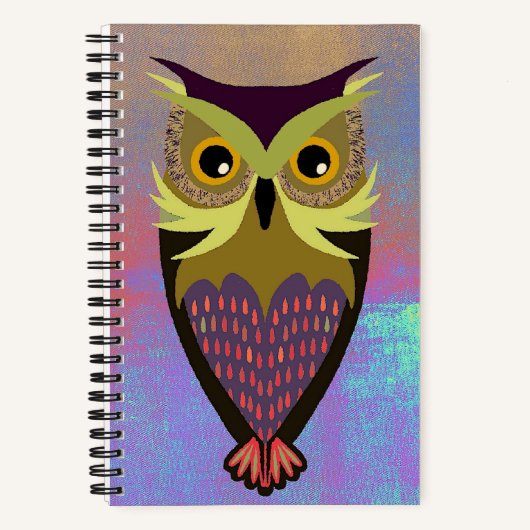 Graphic Owl Sketch Journal Notitieboek (Voorkant)