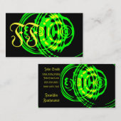 Graphic Ripple Green Visitekaartje (Voorkant / Achterkant)