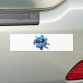 Graphic Snowmobiler Bumpersticker (Op auto)