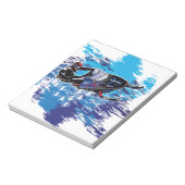 Graphic Snowmobiler Notitieblok (Gedraaid)