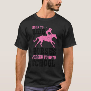 Graphic voor grappige paarden voor meisjes en jong t-shirt