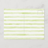 Graphique à bâtons mignons Faire-part de déplaceme (Dos)