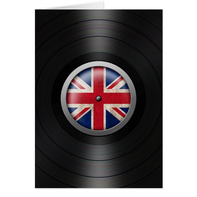 Graphique britannique d'album de disque vinyle de (Devant)