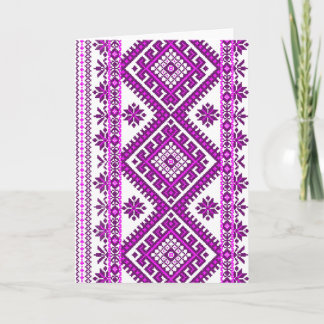 Graphique croisé ukrainien de point de cartes de