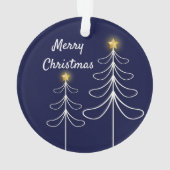 Graphique d'arbre de Noël de la Marine moderne (dos)