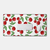 Graphique de cerises rouges sur tout le Motif (Clavier et souris)