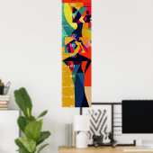 Graphique de croissance de l'art déco (Bureau à domicile)