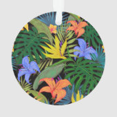 Graphique de fleur d'Aloha de Hawaii tropical (dos)