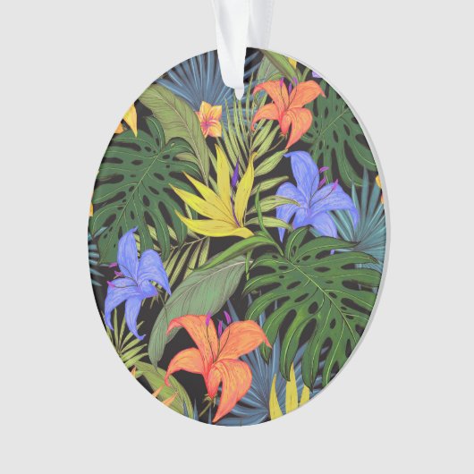 Graphique de fleur d'Aloha de Hawaii tropical (devant)