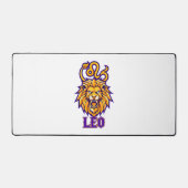 Graphique de mascotte dorée du signe du zodiaque L (Recto)