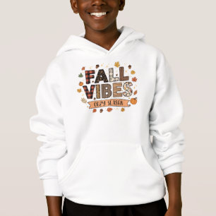 Graphique de saison confortable de automne Vibes