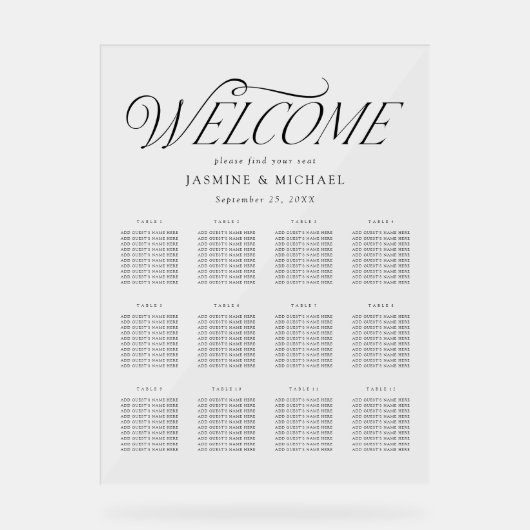 Graphique de siège de la typographie noire moderne (Recto)