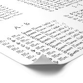 Graphique de siège de l'arbre des fleurs Tableau a (Coin)