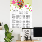 Graphique de siège de l'arbre des fleurs Tableau a (Bureau à domicile)