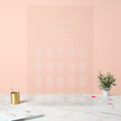 Graphique de sièges clair moderne (Mariage)