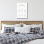 Graphique de table de mariage Art Déco élégant (6  (Insitu(Chambre))