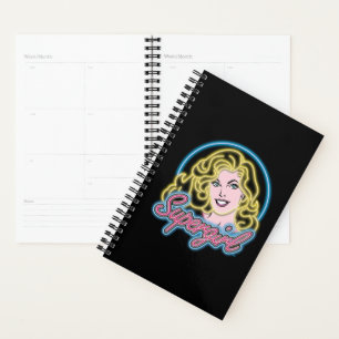 Graphique des lumières de Neon Retro Supergirl