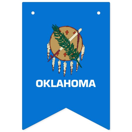 Graphique Drapeau de l'état de l'Oklahoma dynamiqu (Deuxième drapeau)
