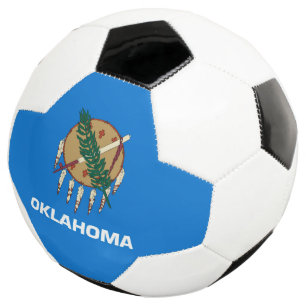 Graphique Drapeau de l'état de l'Oklahoma dynamiqu