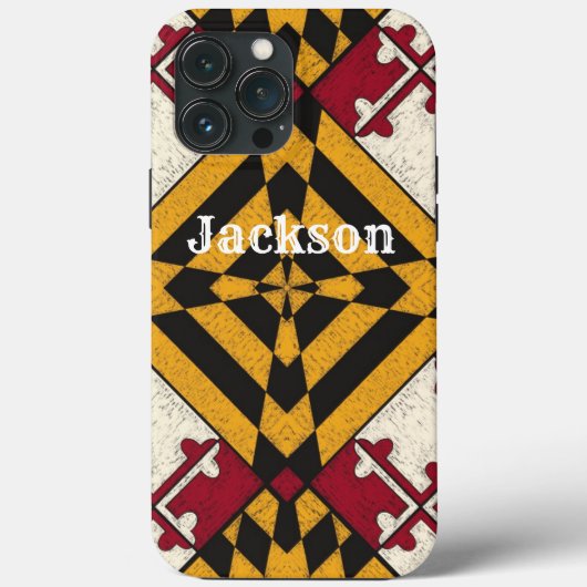 Graphique du drapeau du coque iphone personnalisé (Verso)