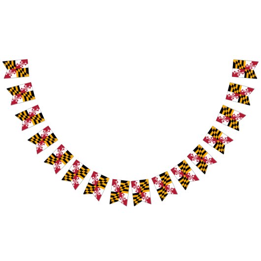 Graphique du drapeau dynamique de l'état du Maryla (Tout)