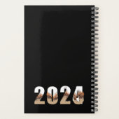 Graphique du planificateur de calendrier 2024 pers (Dos)