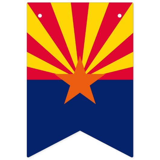 Graphique dynamique de drapeau d'état de l'Arizona (Deuxième drapeau)