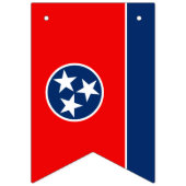Graphique dynamique de drapeau d'état du Tennessee (Premier drapeau)