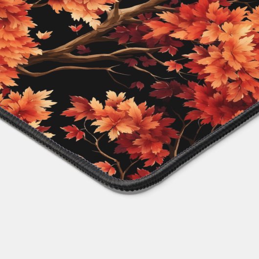 Graphique Motif sans couture Red Fall Maple Tree (Coin)
