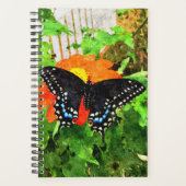 Graphique noir Swallowtail du planificateur Sm (Devant)