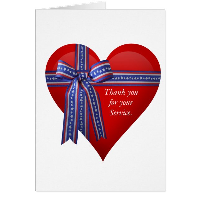 Graphique Patriotic Heart (Devant)