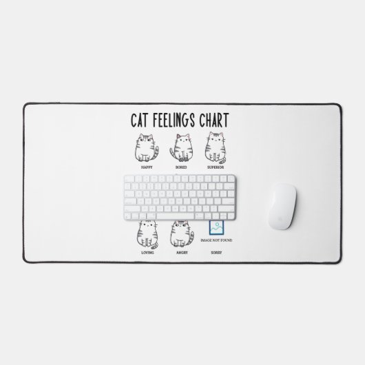 Graphique Sentiments de chat (Clavier et souris)