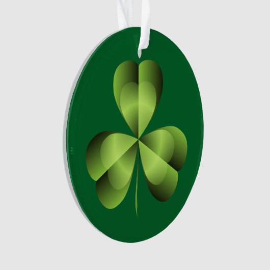 Graphique shamrock à trois feuilles (devant)