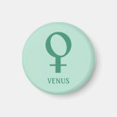 Graphiques d'astrologie : Planète Vénus Magnet (Devant)