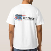 Graphiques de T-shirt blanc de série de (Dos)