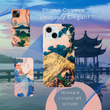 Graphiques d'encre Paysage asiatique