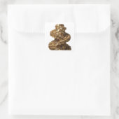 Graphisme autocollant abstrait argent original (Sac)
