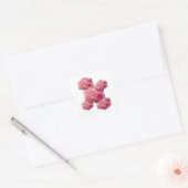 Graphisme autocollant abstrait rose vif (Enveloppe)