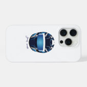 Graphisme de casque de course personnalisé – Pilot (Verso Horizontal)