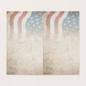 Graphisme de l'indépendance du 4 juillet Grunge US (Inside Unfolded)