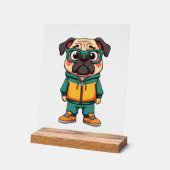 Graphisme de mode de rue de dessin animé de chien (Angle)