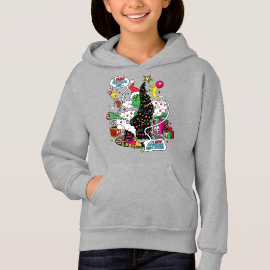 Graphisme de Noël coloré de Grinch (Devant)