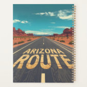 Graphisme de route désertique de l'Arizona (Dos)