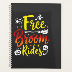 Graphisme de sorcière de Halloween à balade en bal