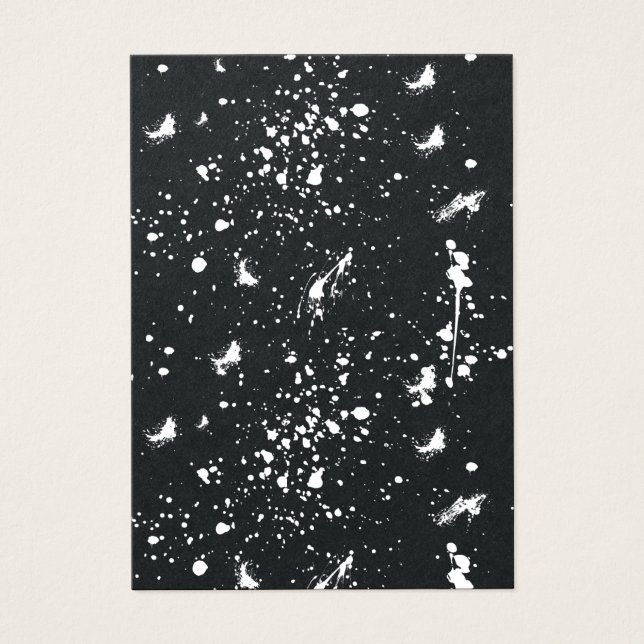 Graphisme de tache de peinture blanche Tache d'enc (Devant)