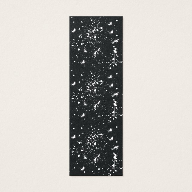 Graphisme de tache de peinture blanche Tache d'enc (Devant)
