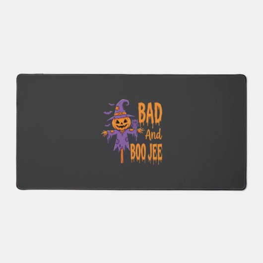 Graphisme d'épouvantail Halloween Bad And Boo Jee (Recto)