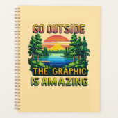 Graphisme pixel art de scène de nature en plein ai (Devant)