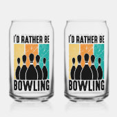 Graphisme Quilles de Bowling Vintage (Verso)